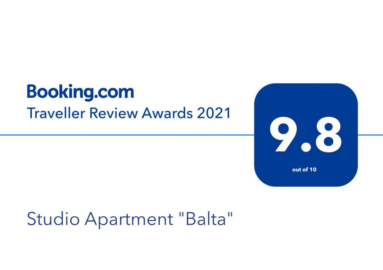 Studio Apartment Balta Palanga Exterior foto
